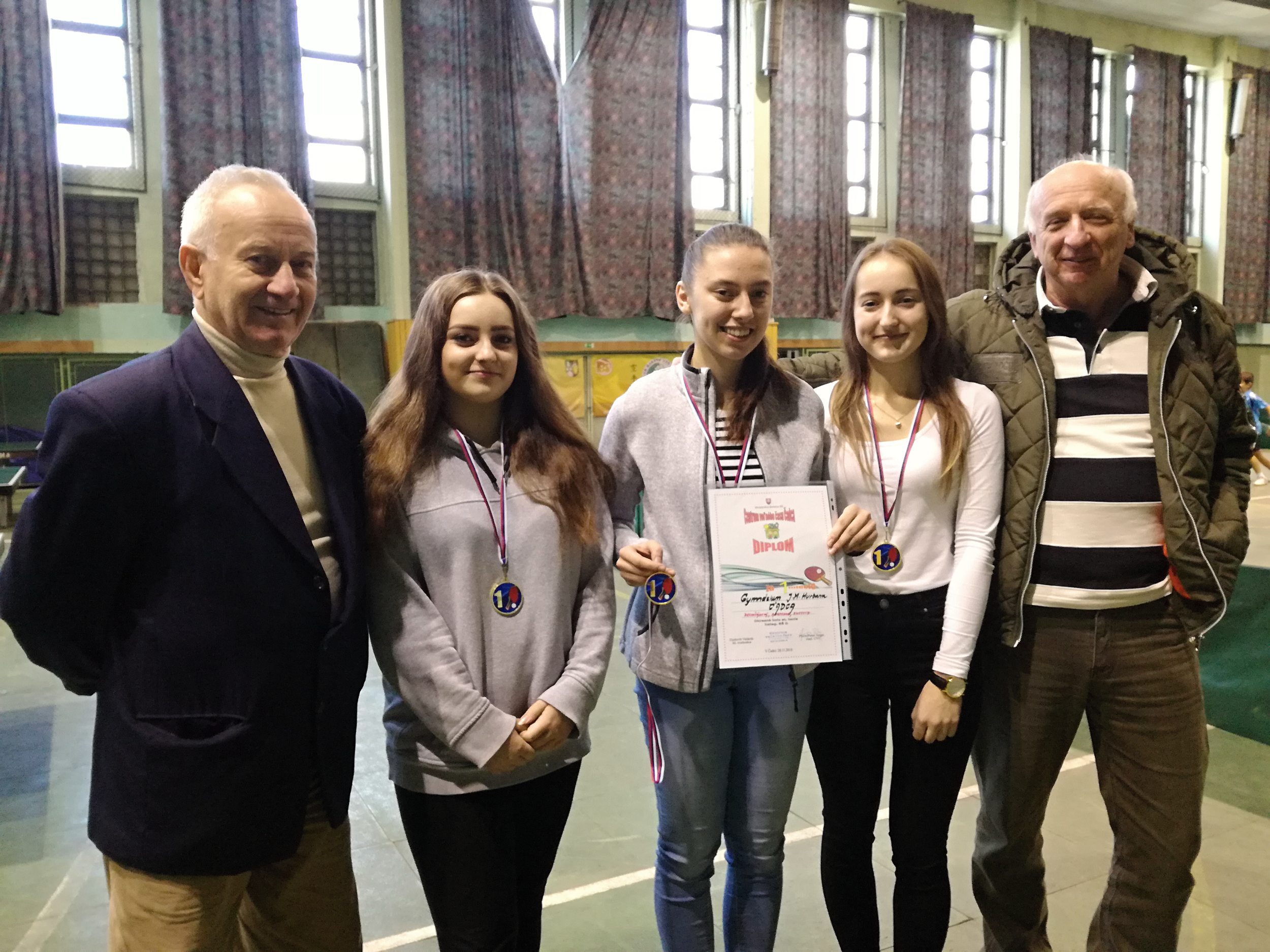 Stolný tenis - okresné kolo 2018