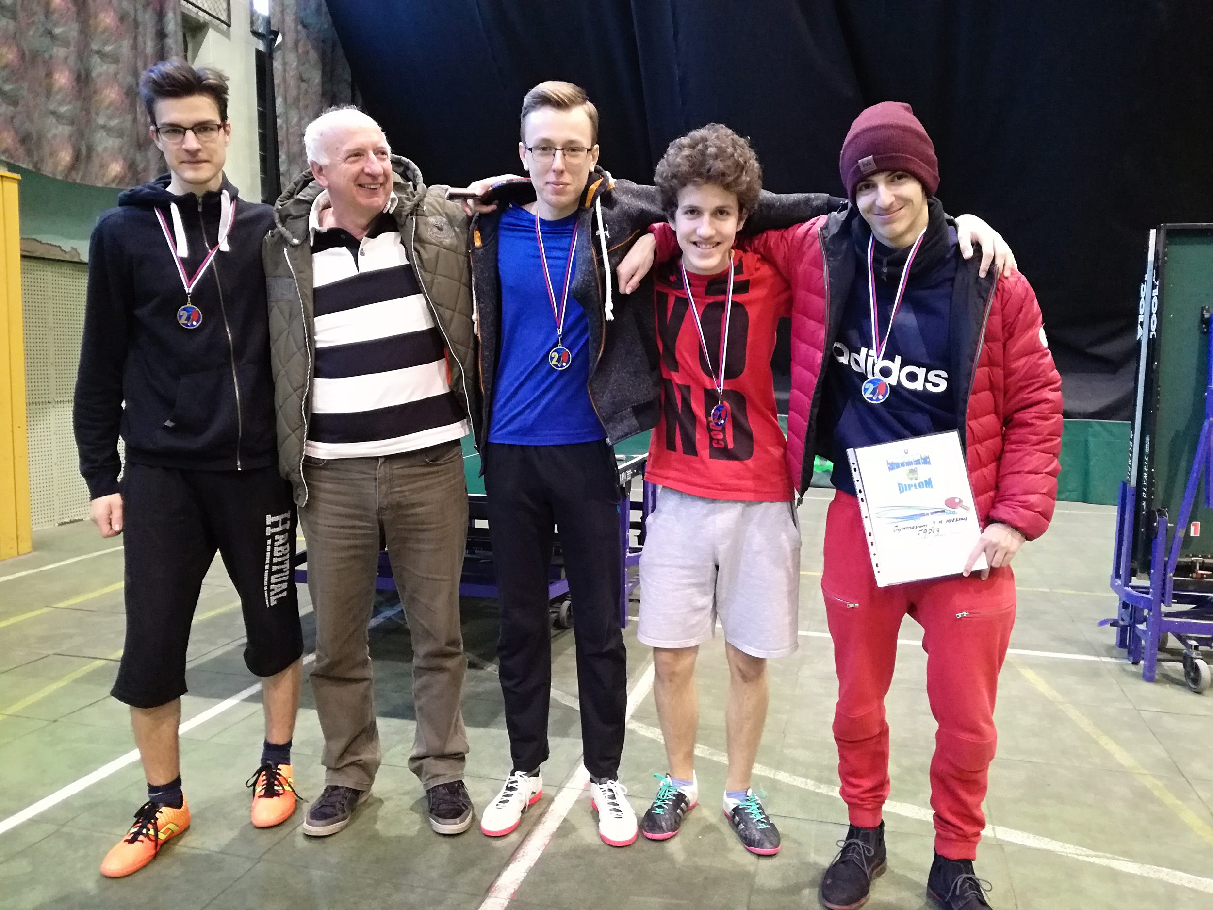 Stolný tenis - okresné kolo 2018