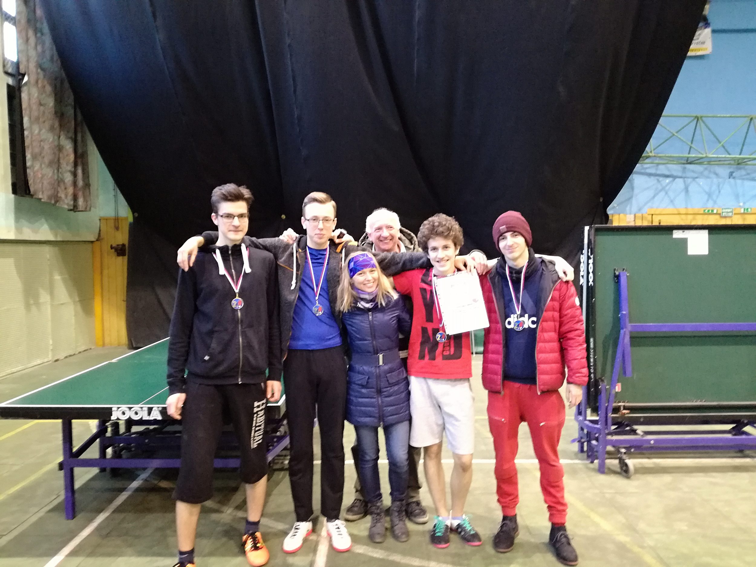 Stolný tenis - okresné kolo 2018