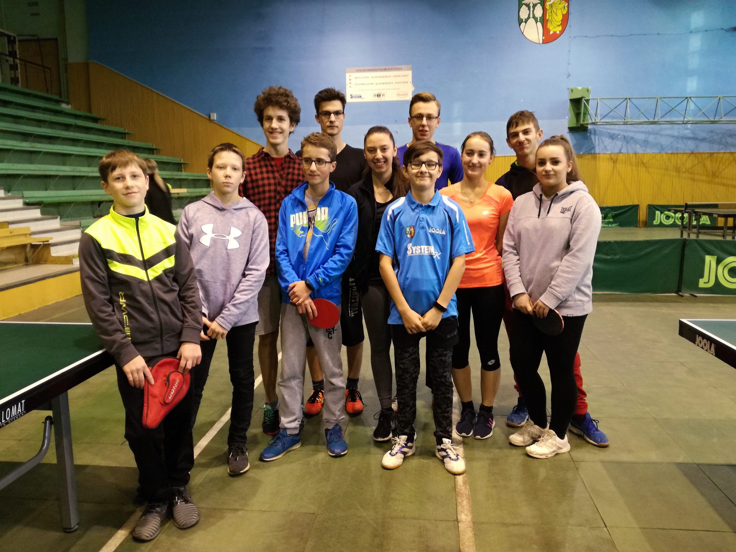 Stolný tenis - okresné kolo 2018